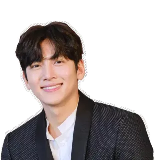 😊 Ji Chang-wook ator, coreano, celebridade, pessoa, homem, sorriso whatsapp sticker