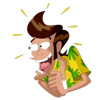 😳 Johnny Bravo Dibujos animados, Personaje, Divertido, Humor, Johnny Bravo, Animado telegram sticker