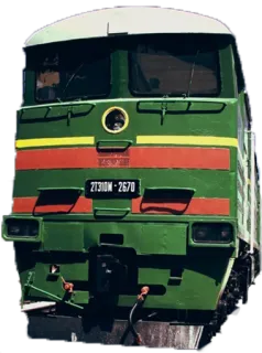 🚈 locomotiva, ferrovia, treno, trasporto, veicolo telegram sticker