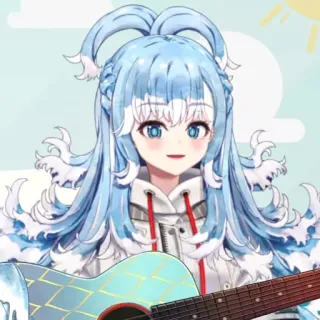 💧 Kobo Kanaeru 动漫, 女孩, 虚拟主播, 偶像, 可爱 telegram sticker