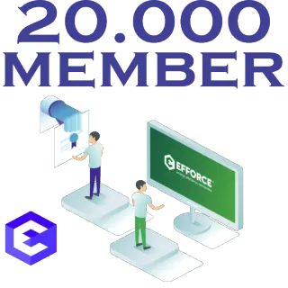🎉 20.000 MEMBER telegram sticker