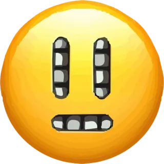 🤨 Emoji, Gelb, Gesicht, Emotion, Ausdruck whatsapp sticker