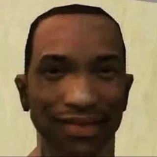 🌟 CJ Grand Theft Auto: San Andreas cj, gta, san andreas, video game telegram sticker