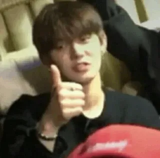 🦊 Daumen hoch, Positiv, Zustimmung, Genehmigung, Geste, K-Pop telegram sticker