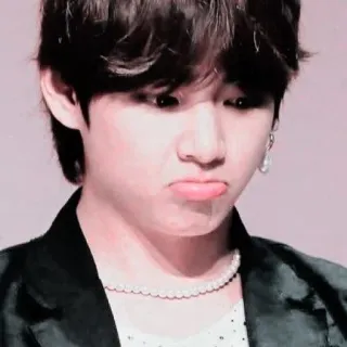 🐙 V K-pop, Piosenkarz, BTS, Idol, Koreański pop, V telegram sticker