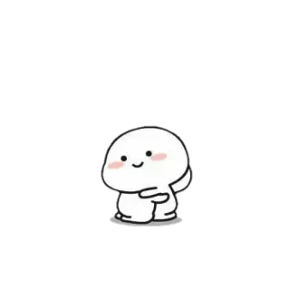 🍥 милый, капля, каваий, чиби, мультик, талисман whatsapp sticker