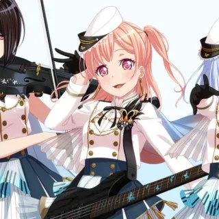 нанами хиромачи ^^ @stickersbandori :: @fStikBot telegram stickers