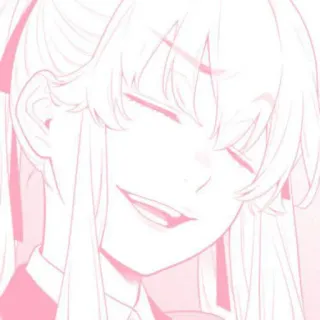 👩‍❤️‍💋‍👩 애니메이션, 핑크, 소녀, 귀여운, 만화, 만화 telegram sticker