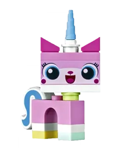 😀 Unikitty The Lego Movie Lego, Unikitty, gatto, unicorno, cartoni animati, rosa telegram sticker