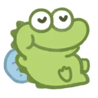 😴 cartoon, animal, cute, frog, kawaii telegram sticker