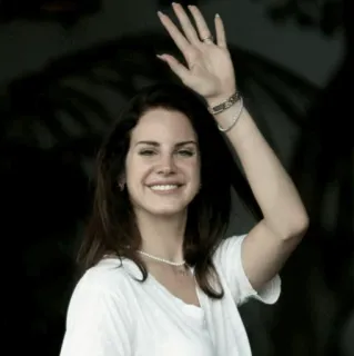 ✋ Lana Del Rey Lana Del Rey, cantora, celebridade, mulher, retrato telegram sticker