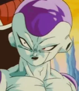 🤔 Frieza Dragon Ball Z anime, dragon ball z, frieza, villain, cartoon telegram sticker