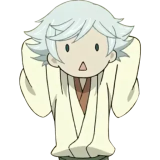 😮 Tomoe Kamisama Kiss Anime, Volpe, Manga, Kawaii, Chibi telegram sticker