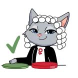 👩‍⚖ telegram sticker