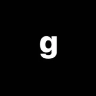 🐺 g letter g, alphabet, lowercase, g telegram sticker