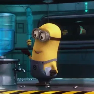 🍌 Minion Despicable Me Minion, Kartun, Lucu, Karakter telegram sticker