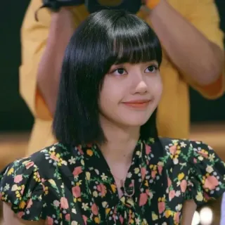 🙂 Lisa lisa, blackpink, kpop, cantora, idol, mulher whatsapp sticker