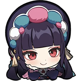🙂 Yun Jin Genshin Impact Anime, Jogo, Genshin Impact, Yun Jin, Personagem telegram sticker