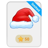 🎁 limited boże narodzenie, kapelusz, czapka mikołaja, limitowany whatsapp sticker