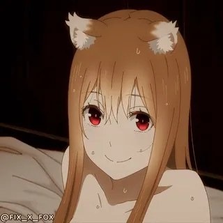 😈 Holo Spice and Wolf whatsapp sticker