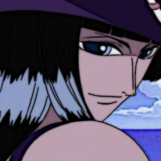 📜 Nico Robin One Piece 动漫, 海贼王, 妮可·罗宾, 海盗, 漫画, 角色 telegram sticker