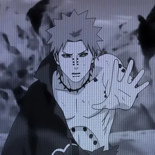 🖐 Pain Naruto Anime, Ninja, Penjahat, Karakter, Pain telegram sticker
