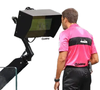 🙆‍♂️ 審判, VAR, サッカー, サッカー, スポーツ, 試合 telegram sticker