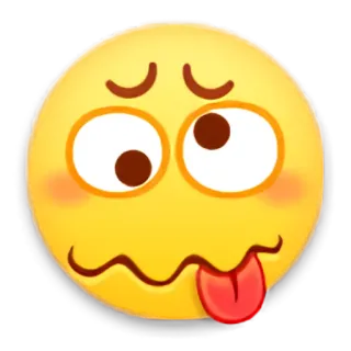 🤪 emoji, twarz, wyraz, śmieszne, głupi, język, żółty telegram sticker