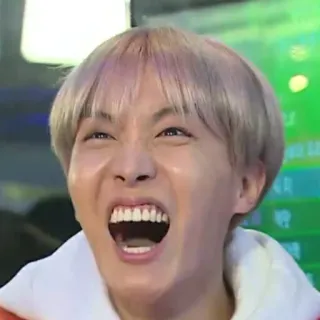 ✨ orang, wajah, ekspresi, mulut, mulut terbuka, berteriak, K-pop telegram sticker