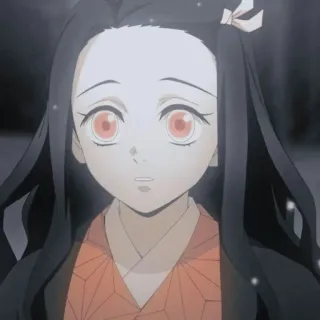 ⛓ Nezuko Kamado Demon Slayer anime, demon slayer, nezuko, nezuko kamado, manga, imut, jepang telegram sticker
