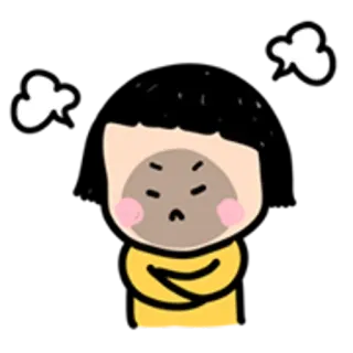 👧 telegram sticker