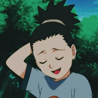 🗡 Shikamaru Nara Naruto Anime, Desenho animado, Shonen, Ninja, Shikamaru, Nara, Naruto telegram sticker
