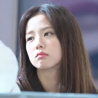 😕 Jisoo Jisoo, K-pop, penyanyi, Blackpink, Korea telegram sticker