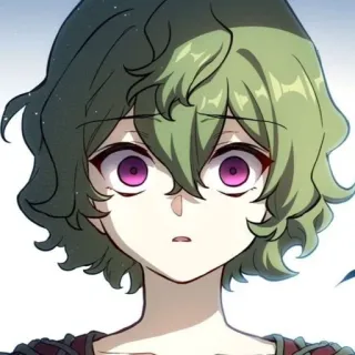 🌟 Anime, Manga, Personage, Portret, Illustratie telegram sticker