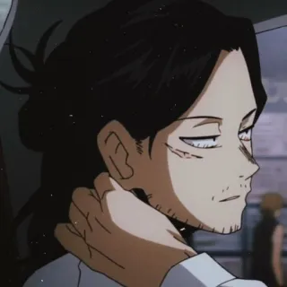 😑 Shota Aizawa My Hero Academia anime, character, shota aizawa, my hero academia telegram sticker