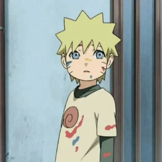 💛 Naruto Аниме, Персонаж, Мультфильм, Ребенок, Мальчик telegram sticker