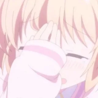 🩰 anime, girl, cute, cry, sad, kawaii telegram sticker