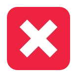 ❌