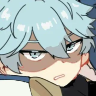 😡 Chongyun Genshin Impact anime, genshin impact, chongyun, video game, character telegram sticker