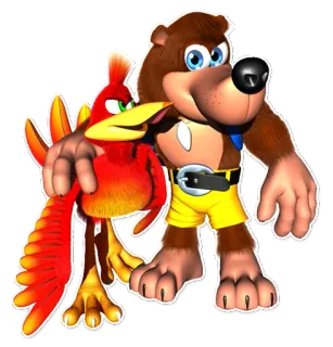 BanjoKazooie telegram stickers