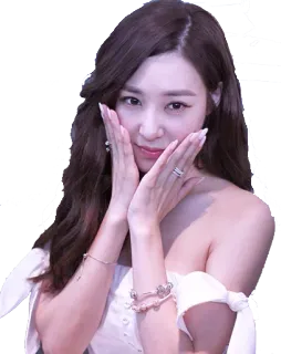 🤗 wanita, potret, kecantikan, pose, selebriti, senyum telegram sticker