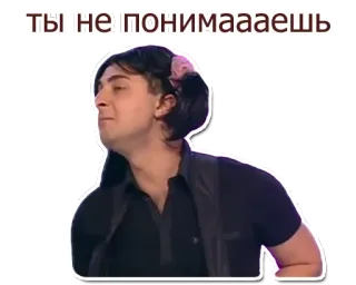 😑 ТЫ НЕ ПОНИМАААЕШЬ telegram sticker