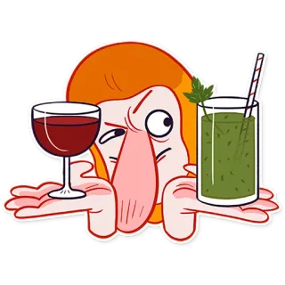 Hey Proboscis! telegram stickers