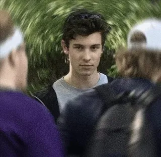 😐 Shawn Mendes singer, celebrity, musician, portrait, person, male, shawn mendes telegram sticker
