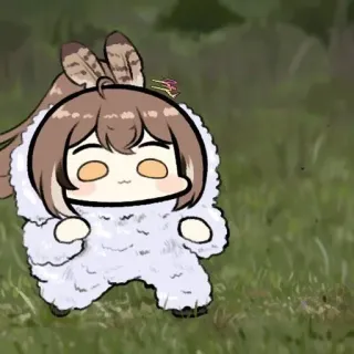 🤜 Ouro Kronii Hololive Anime, Vtuber, Kartun, Kawaii, Lucu telegram sticker