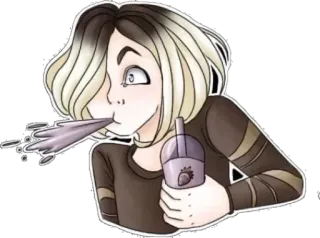 👩‍🦲 whatsapp sticker