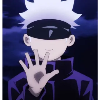 🙂 Gojo Satoru Jujutsu Kaisen Anime, Personnage, Jujutsu Kaisen, Gojo Satoru telegram sticker