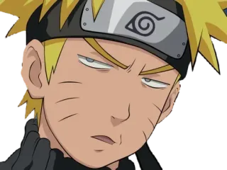 😒 Naruto Anime, Manga, Ninja, Personaggio telegram sticker
