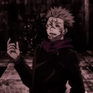 👹 Ryomen Sukuna Jujutsu Kaisen Anime, Sukuna, Jujutsu Kaisen, Charakter whatsapp sticker