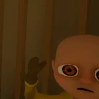 😩 The Baby in Yellow Bebê, Amarelo, Jogo de terror, Assustador, Amedrontador, Bebê demônio telegram sticker
